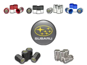Subaru Cappelli valvola Bici Stile Racing Edizione